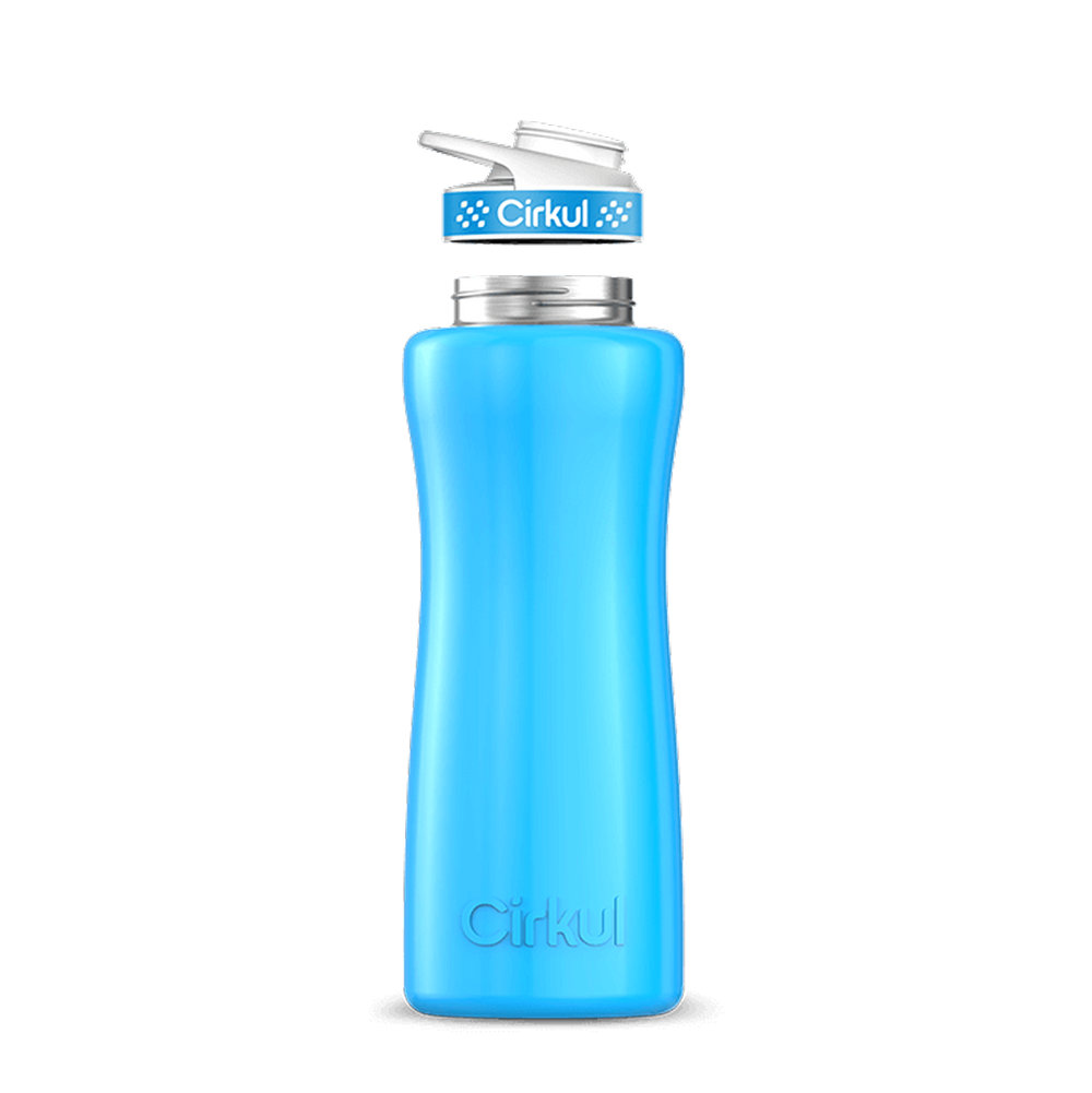 32oz. Stainless Steel Bottle & Comfort Grip Lid